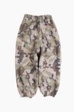 Camo boucle fleece pants