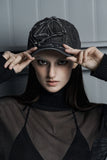 denim Fray cap