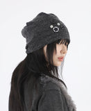 Multi Button Knit Beanie