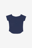 Italia applique raglan tee