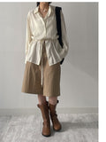 [unisex] Rainy Nylon Bermuda Pants