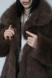 Mingle Fox Fur Jacket