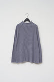 (W) Cody Highneck Striped Top