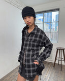 LEATHER STRING SHIRRING BEANIE