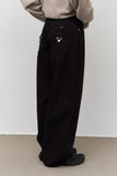 (W) Westy Buckle Wide Pants