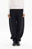 Symphony curved cotton pants