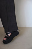 Platform strap sandals