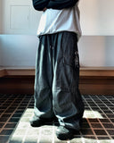 Premium Linen Balloon Cargo Banding Denim