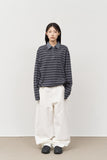 Oldy Striped Collar Longsleeve