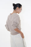 Sober wool v-neck knit