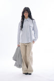 Tavira strap wide flared pants