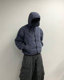 Premium Multi Zipper Vintage Pigment Jacket