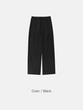 Ice Linen Banding Trousers