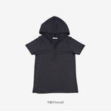 Lunin Stripe Hooded T-Shirt