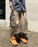 3D Pocket Bermuda Banding Pants