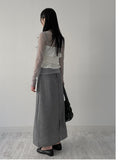 Creek Knit Long Skirt