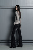 Low Brushed Bootcut Jeans
