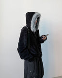 Bless Fur Hood Zip-up