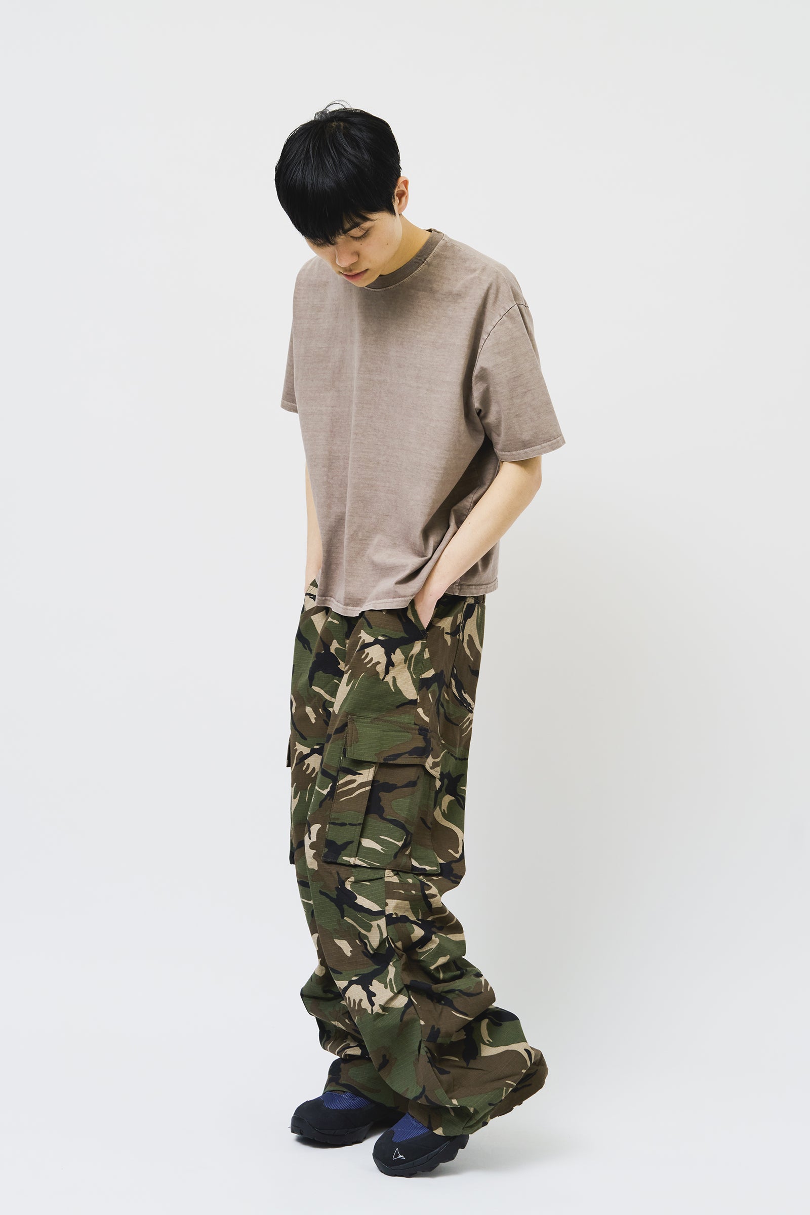 【HI FI FNK】Well Pigment Cropped Top HI FI FNK(ハイファイファンク) - ウェルピグメントクロップド