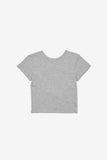 Seton cut-out crop tee