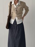Adjust Nep Selvage Long Skirt