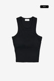 Rimma ribbed sleeveless top