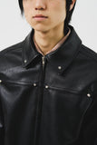 Star Stud Leather Jacket