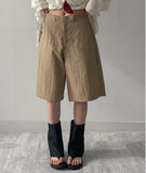 [unisex] Rainy Nylon Bermuda Pants