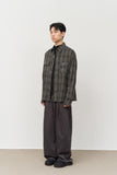 Le Pigment Dyeing Check Shirt