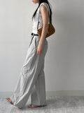 Neti Nylon Wide Pants