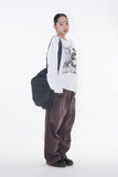 Solid canvas cross bag
