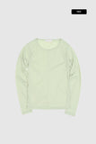 Annie sheer long sleeve