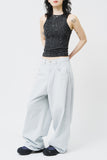 (W) Leaf Sleeveless