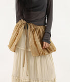 Nylon Balloon Wrap Skirt