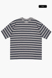 Javel stripe loose tee