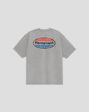 No.74 DAMAGED ELLIPSE LOGO T SHIRT