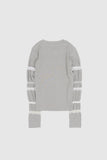 Nocturne lace sleeve tee