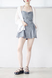 Moil Stripe Halter One Piece