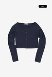 Lorric cropped button tee
