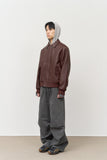 Base Leather Blouson