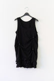 (W) Lino Button Sleeveless