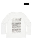 Solari see-through print tee