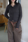 Bronze Suede Belt