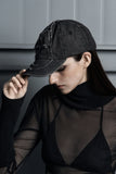 denim Fray cap