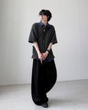 Earth Henley Neck Half Sleeve