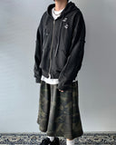 Vintage Damage Hooded Zip-Up