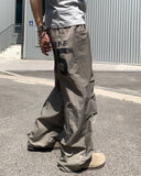 Back Printing Nylon Banding Pants