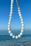 Ocean Wave Chalcedony Necklace
