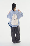 Zeckon check hooded shirt
