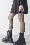 Moninta Heart See-Through Stockings